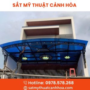 Mái Kính Sắt Mỹ Thuật MKS-77