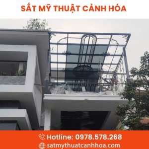 Mái Kính Sắt Mỹ Thuật MKS-82