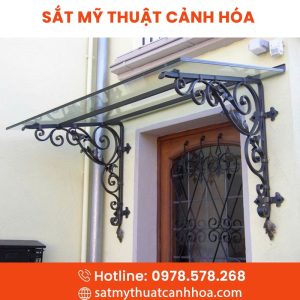 Mái Kính Sắt Mỹ Thuật MKS-83