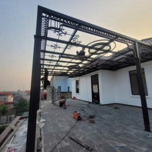 Mái Kính Sắt Mỹ Thuật MKS-85