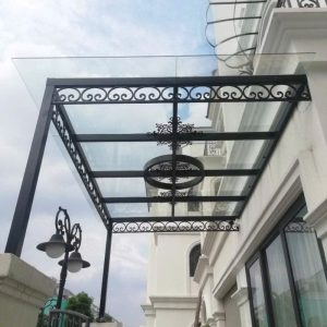 Mái Kính Sắt Mỹ Thuật MKS-91