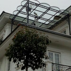 Mái Kính Sắt Mỹ Thuật MKS-92