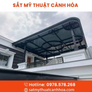 Mái Kính Sắt Mỹ Thuật MKS-96